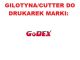 Gilotyna Cutter do drukarek GoDEX ZX1200i ZX1300i ZX1600i